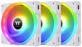 Thermaltake CL-F161-PL12SW-A Számítógépház ventilátor Fehér, Átlátszó, RGB (Sz x Ma x Mé) 120 x 120 