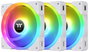 Thermaltake CL-F161-PL12SW-A Számítógépház ventilátor Fehér, Átlátszó, RGB (Sz x Ma x Mé) 120 x 120 bélyegkép