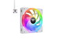 Thermaltake CL-F161-PL12SW-A Számítógépház ventilátor Fehér, Átlátszó, RGB (Sz x Ma x Mé) 120 x 120 5. bélyegkép