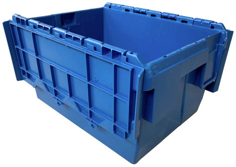 VISO DSW4321 Csuklós fedelű doboz (Sz x Ma x Mé) 400 x 200 x 300 mm Kék 1 db 2. kép