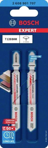Bosch Accessories 2608901707 EXPERT ' LAMINÁT TISZTÍTÁS'  T 128 BHM LEMEZEK 2 db 2. kép