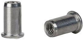 Gesipa 1464839 Popszegecs anya (Ø x H) 9 mm x 18 mm M6 Acél 25 db
