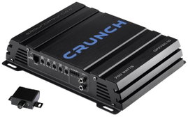 Crunch GPX750.1D 1 csatornás digitális végfok 750 W Hangerő-/basszus-/magasság szabályozás Alkalmas 
