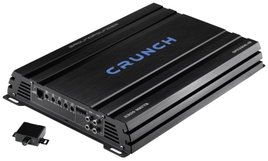 Crunch GPX3300.1D 1 csatornás digitális végfok 3300 W Hangerő-/basszus-/magasság szabályozás Alkalma