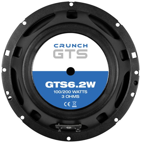 Crunch GTS6.2W Autó passzív mélysugárzó 200 W 3 Ω 7. kép