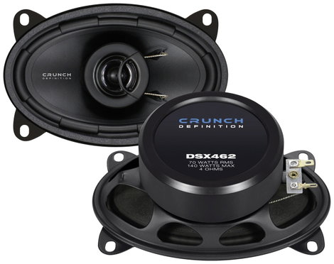 Crunch DSX462 2 utas koaxiális beépíthető hangszóró 140 W Tartalom: 1 db 2. kép