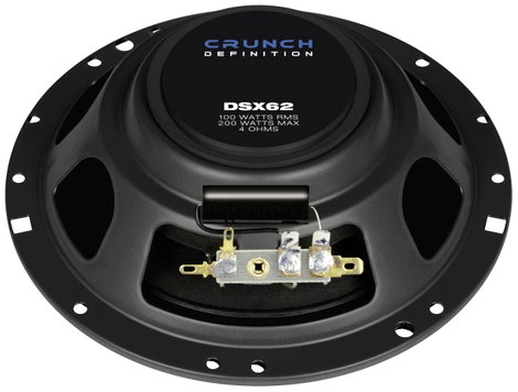 Crunch DSX62 2 utas koaxiális beépíthető hangszóró 180 W Tartalom: 1 db 4. kép