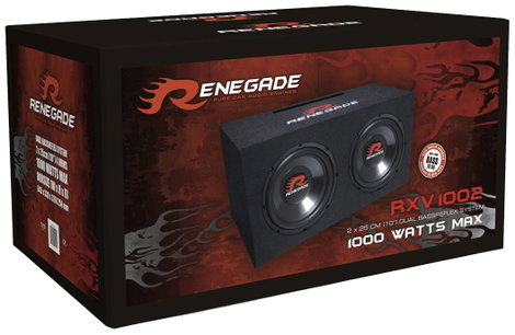 Renegade RXV1002 Autó passzív mélysugárzó 1000 W 2. kép