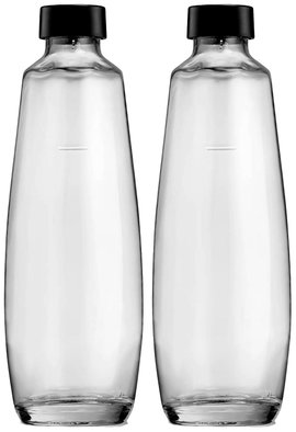 Sodastream Üvegpalack Duo Üvegtiszta 2 db üveg karaffával