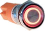 Joy-it Button12E-02 Button12E-02 Nyomókapcsoló Reteszelő Piros (Ø x H) 12 mm x 26.50 mm IK10, IP67 1 bélyegkép
