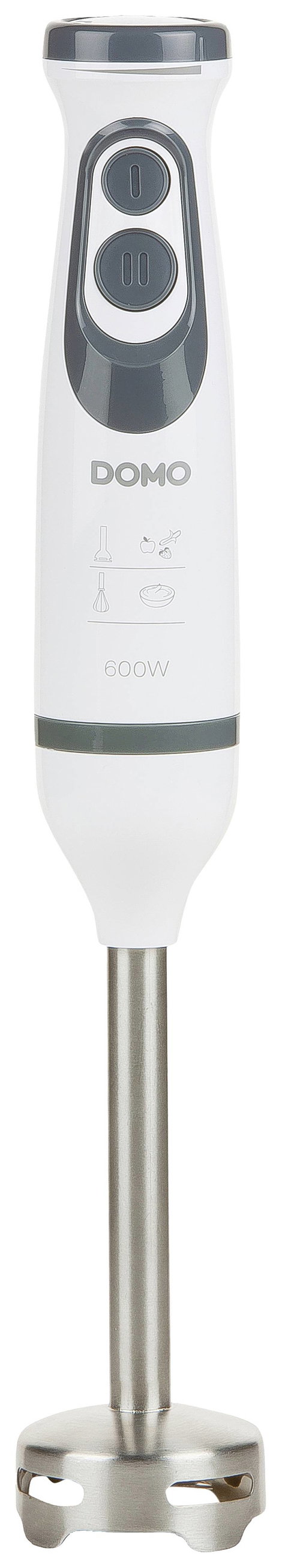 DOMO DO1089M Rúdmixer 600 W Mérőpohárral, Keverőrúd levesekhez, Hótoló feltét, Aprító feltéttel Fehé 2. kép