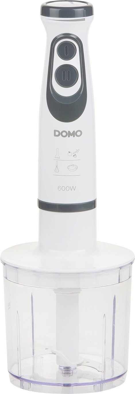 DOMO DO1089M Rúdmixer 600 W Mérőpohárral, Keverőrúd levesekhez, Hótoló feltét, Aprító feltéttel Fehé 4. kép