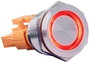 Joy-it Button22C-02 Joy-IT Kapcsoló 240 V 15 A Reteszelő Piros (Ø x H) 24.8 mm x 34.50 mm IP67, IK10 bélyegkép