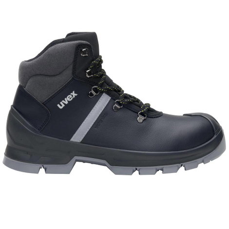 uvex 2 construction 6510242 Biztonsági csizma S3 Cipőméret (EU): 42 Fekete, Szürke 1 pár 11. kép