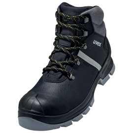uvex 2 construction 6510243 Biztonsági csizma S3 Cipőméret (EU): 43 Fekete, Szürke 1 pár