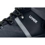 uvex 2 construction 6510243 Biztonsági csizma S3 Cipőméret (EU): 43 Fekete, Szürke 1 pár 5. bélyegkép