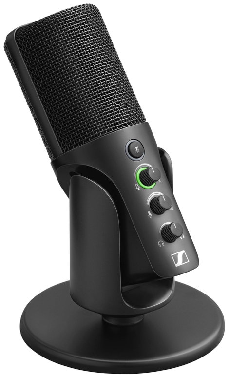 Sennheiser Profile USB-s mikrofon USB Kapcsoló, Talp, Vezetékkel