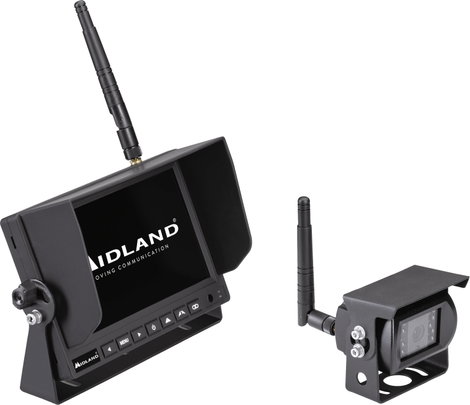 Midland Truck Guardian PRO Rádiójel vezérlésű tolatást segítő videórendszer 4 kamera bemenet, Távols 2. kép