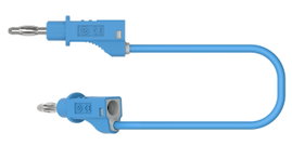 Electro PJP 2110-CD1-50BL Mérővezeték [Banándugó - Banándugó] 50 cm Kék 1 db