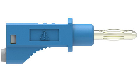 Electro PJP 2110-CD1-50BL Mérővezeték [Banándugó - Banándugó] 50 cm Kék 1 db 2. kép