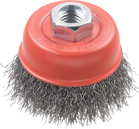 kwb AGGRESSO-FLEX® csészekefék, préselt HSS acélhuzal sarokcsiszolókhoz 719136 1 db