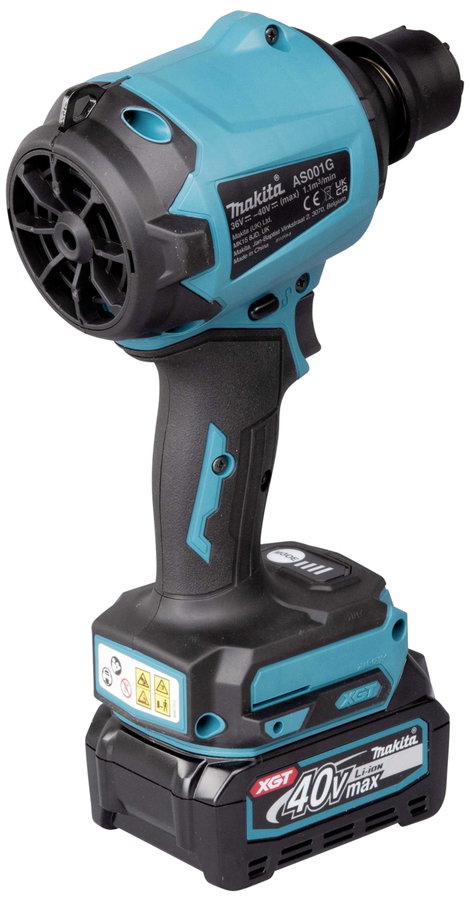 Makita AS001GA102 Akkus levegőfújó Légáramoltatás 1.1 m³/perc Légsebesség 200 m/s Lítiumion 40 V 2.0 5. kép