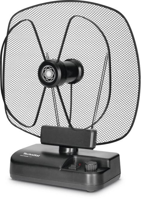 TechniSat Digitenne TT2 Aktív DVB-T/T2 körsugárzó antenna Beltér, Állandó, Aljzat dugó Erősítés: 30 2. kép