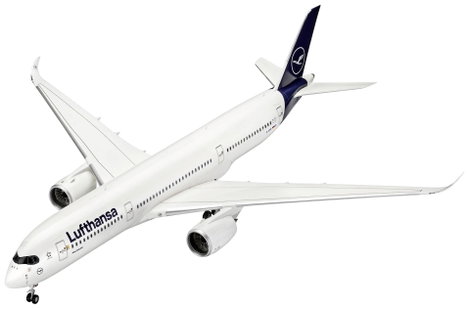 Revell 03881 Airbus A350-900 Lufthansa New Livery Repülőmodell építőkészlet 1:144 2. kép