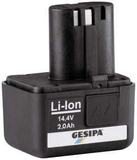 Gesipa 1666440 Szerszám akku 14.4 V 2 Ah