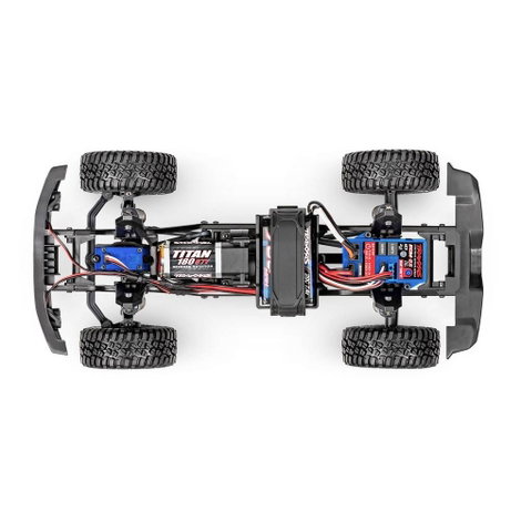 Traxxas TRX-4m LR Defender 4x4 1:18 Brushed RC modellautó Elektro Crawler 4WD RtR 2,4 GHz 2. kép