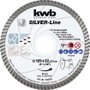 kwb 727570 Gyémánt bevonatú vágótárcsa Ø 125 mm Furat átmérő 22.23 mm 1 db bélyegkép