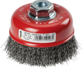kwb AGGRESSO-FLEX® csészekefék, préselt HSS acélhuzal sarokcsiszolókhoz 719126 1 db