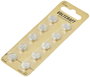 VOLTCRAFT Gombelem LR 1130 1.5 V 10 db Alkáli mangán AG10 bélyegkép