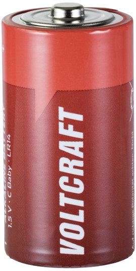 Babyelem VOLTCRAFT Industrial LR14 Alkáli mangán 1.5 V 8000 mAh 1 db