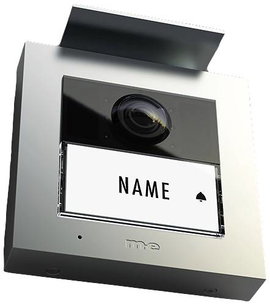 m-e modern-electronics VS-21 S Vistasmart Videó kaputelefon LAN, WLAN Külső egység Ezüst