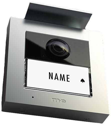m-e modern-electronics VS-21 S Vistasmart Videó kaputelefon LAN, WLAN Külső egység Ezüst