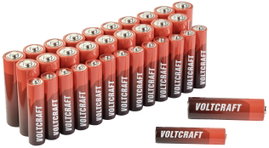 VOLTCRAFT Elemkészlet Ceruza, Mikro 34 db Dobozzal