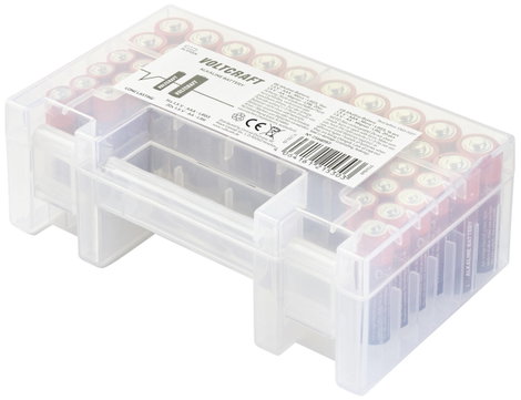 VOLTCRAFT Elemkészlet Ceruza, Mikro 34 db Dobozzal 3. kép