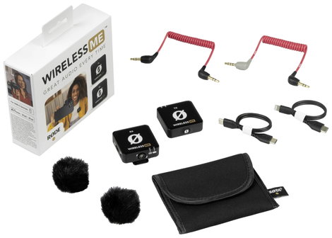 RODE Microphones Wireless ME Rátűzhető Mikrofon készlet Átviteli mód:Rádiójel vezérlésű, Analóg, Dig 2. kép