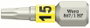 Wera 867/1 05066141001 Torx bit TX 15 1 db bélyegkép