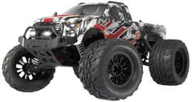 Reely New2 Super Combo Brushless 1:10 RC modellautó Elektro Monstertruck 4WD 100% RtR 2,4 GHz Akkuva