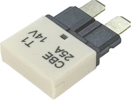 Hansor CBE1-2514 Biztosíték automata standard biztosíték 25 A Fehér 1 db