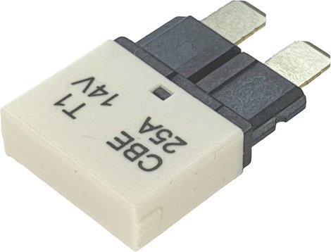 Hansor CBE1-2514 Biztosíték automata standard biztosíték 25 A Fehér 1 db