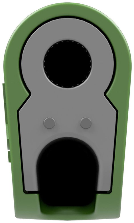 Stäubli LQ-4A-39 Labor csatlakozódugó Dugó Tű átmérő: 4 mm Zöld 1 db 3. kép