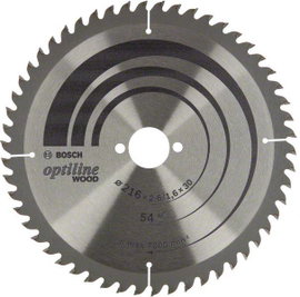 Bosch Accessories Optiline 2608838411 Körfűrészlap 216 x 30 x 1.6 mm Fogak száma (collonként): 54 1 