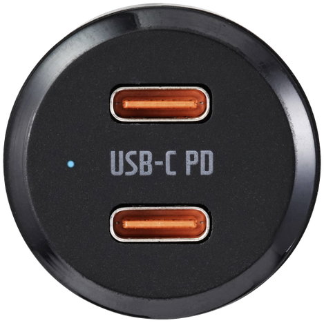 VOLTCRAFT VC-PD40W-2C USB-s töltőkészülék Személygépkocsi Kimeneti áram (max.) 3 A Kimenetek száma:  3. kép