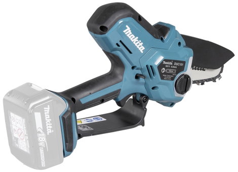 Makita DUC101Z Akku Mikro láncfűrész Akku nélkül 320 W Penge hossza 100 mm