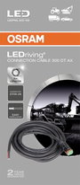 OSRAM Kábel LEDriving® Connection Cable 300 DT AX LEDPWL ACC 103 (Sz x Ma x Mé) 30 x 0.5 x 3000 mm 12. bélyegkép