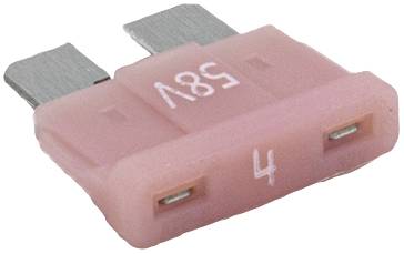 Hansor ATP-M04 Standard autós laposbiztosíték 4 A Rózsa 1 db