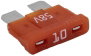 Hansor ATP-M10 Standard autós laposbiztosíték 10 A Piros 1 db bélyegkép